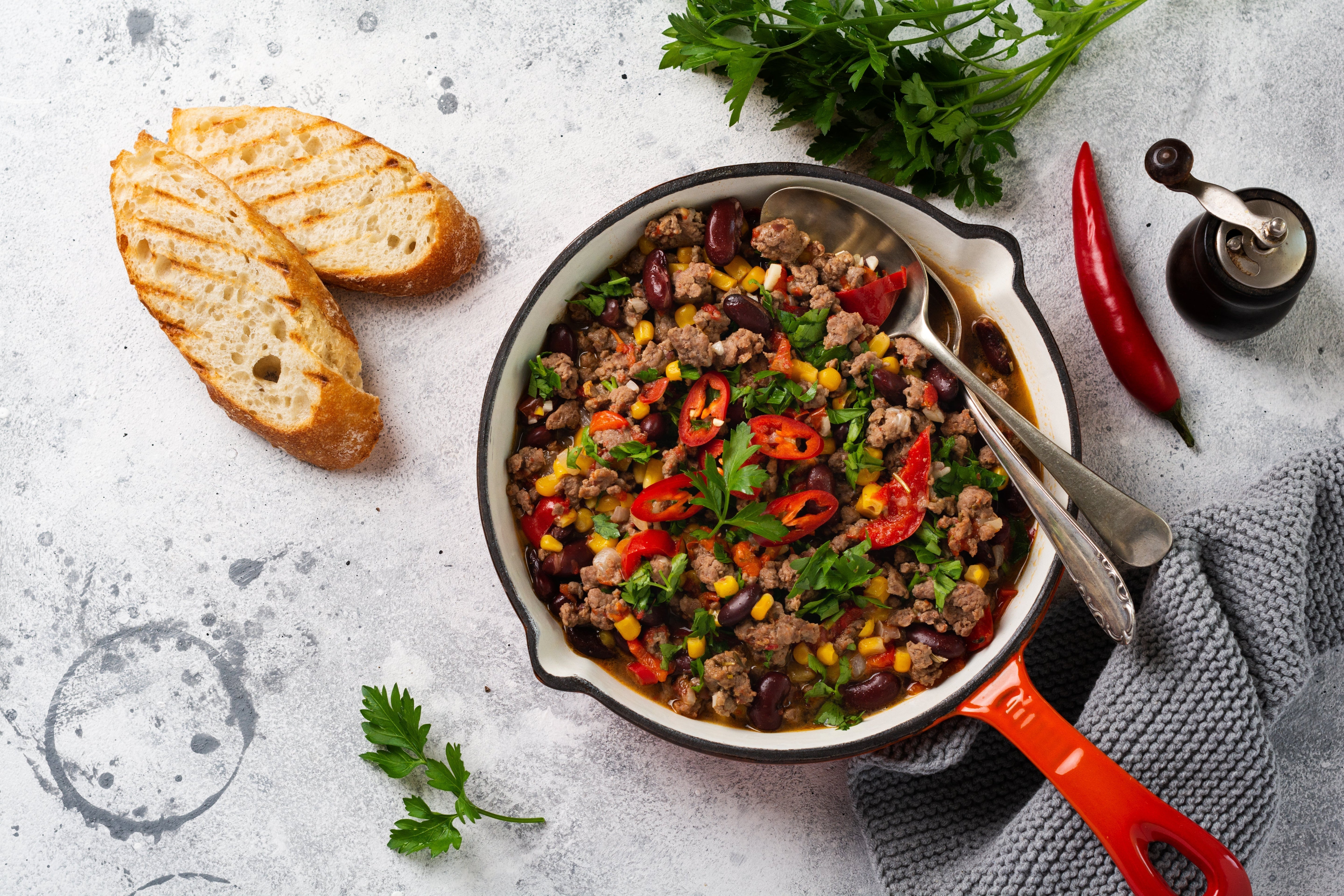 Chili Corn Carne Recipe with Healo Foods Heritage Beef Bone Broth: A Hearty, Flavorful Meal