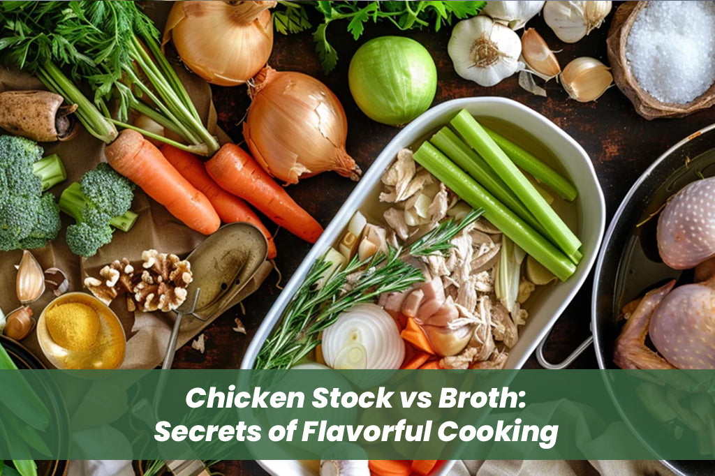 Chicken Stock vs Broth:  Secrets of Flavorful Cooking