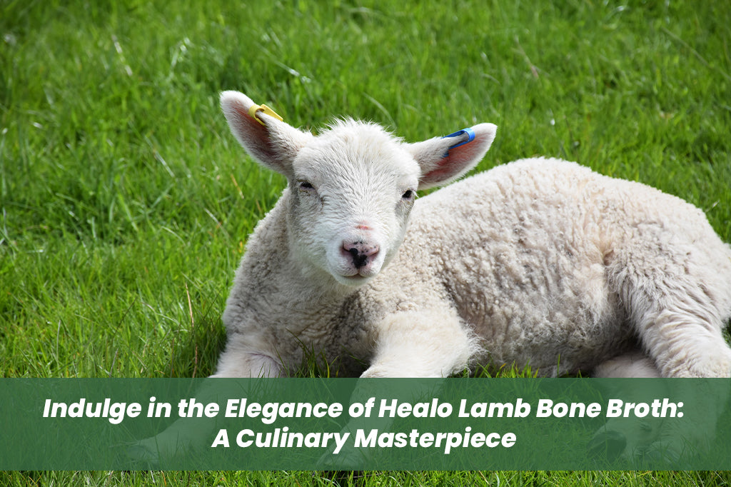 Indulge in the Elegance of Healo Lamb Bone Broth: A Culinary Masterpiece