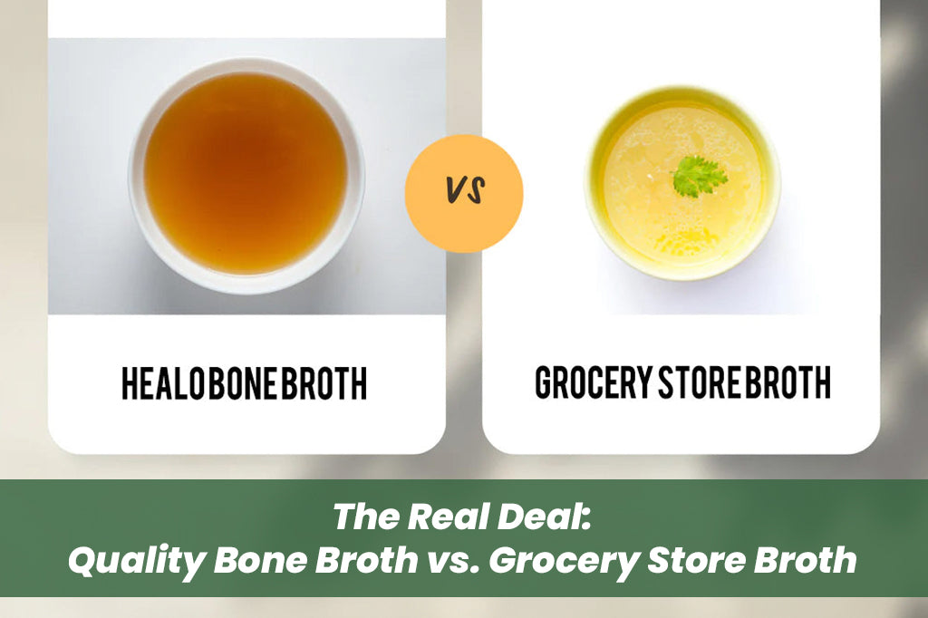 The Real Deal: Quality Bone Broth vs. Grocery Store Broth