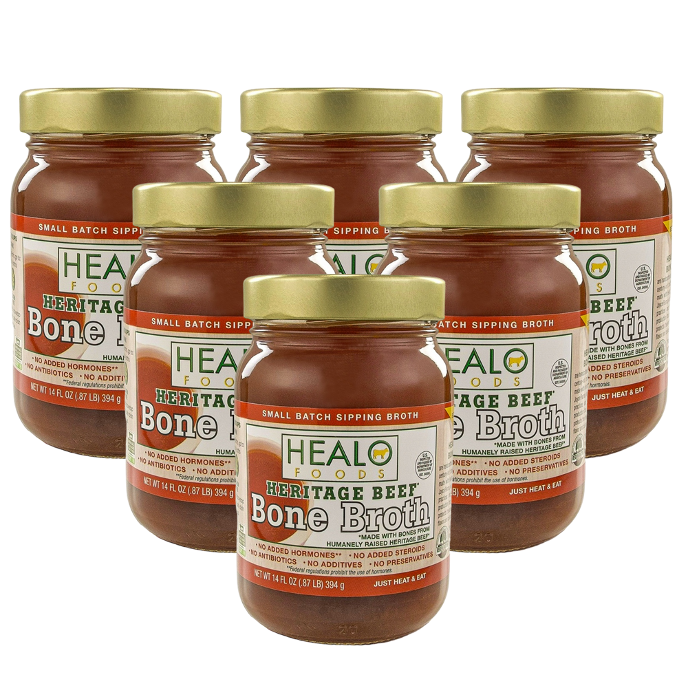 Healo Foods Heritage Beef Bone Broth (Above Organic)