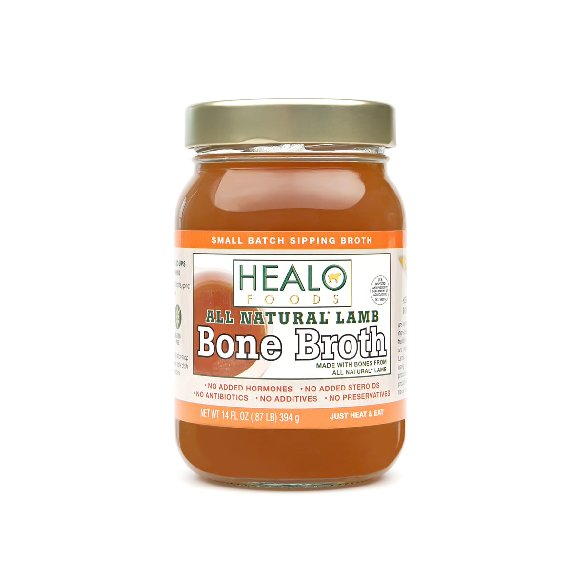 All Natural Lamb Bone Broth