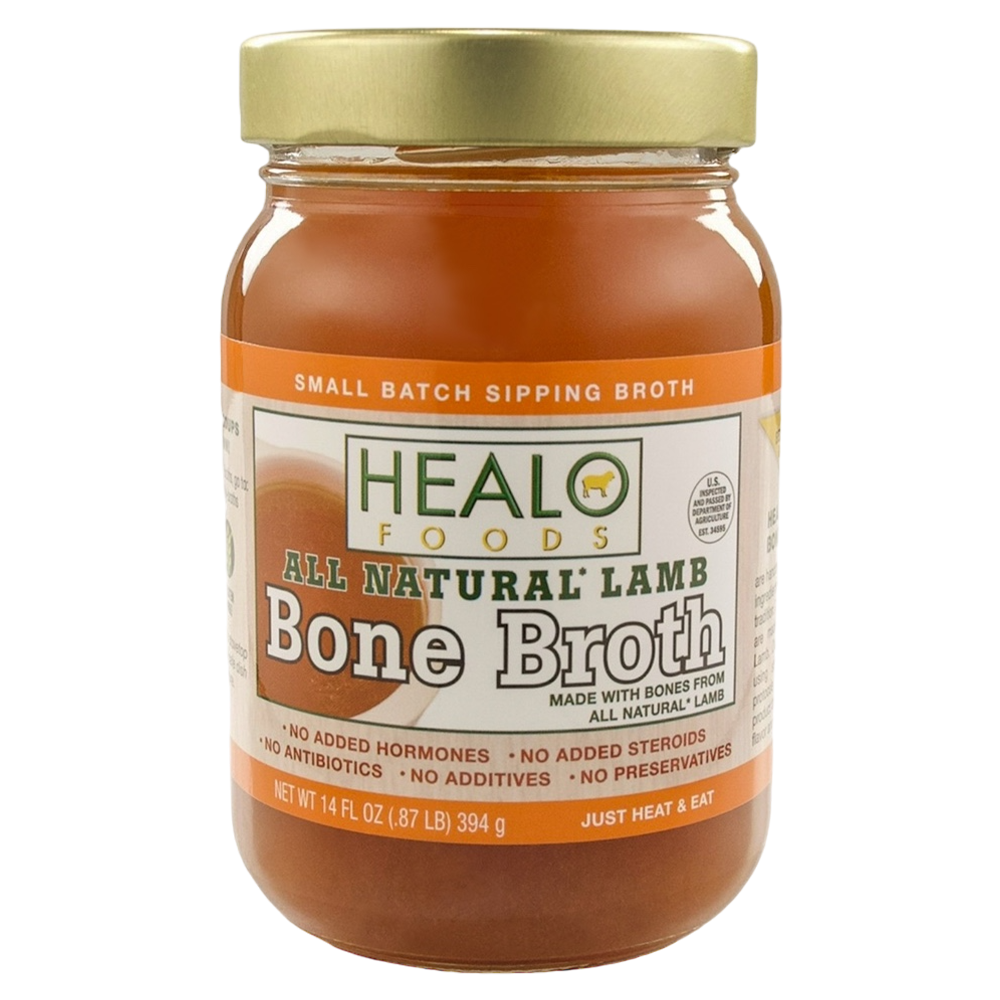 Healo Foods All Natural Lamb Bone Broth