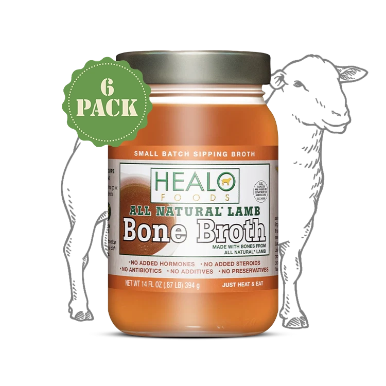 Healo Foods All Natural Lamb Bone Broth