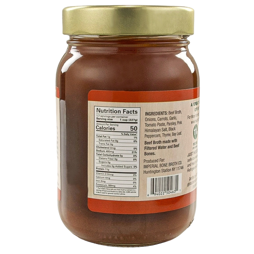 Healo Foods Heritage Beef Bone Broth (Above Organic)