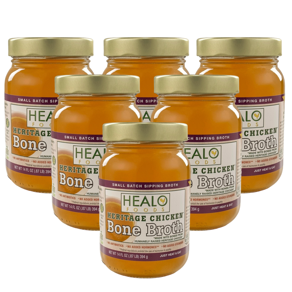 Healo Foods Heritage Chicken Bone Broth (Above Organic)