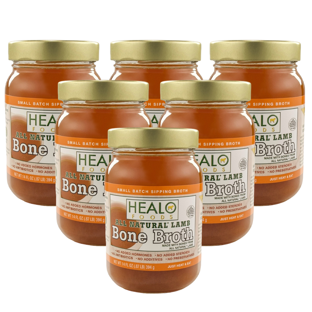 Healo Foods All Natural Lamb Bone Broth